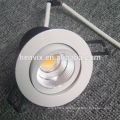 Cob 10W dimmable führte downlights quadrat